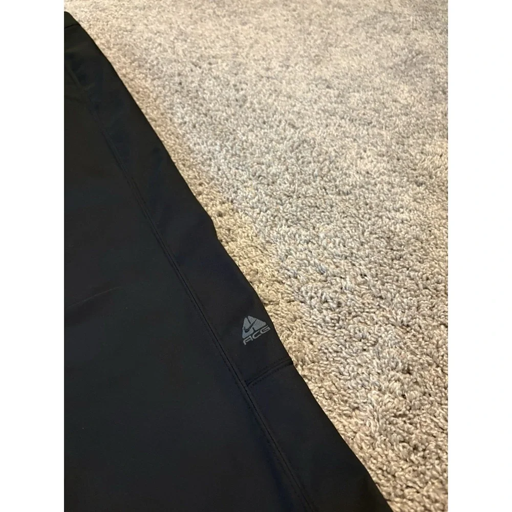 Nike ACG Pants Womens Medium Black Athletic Outdoor Fleece Lined GORPCORE